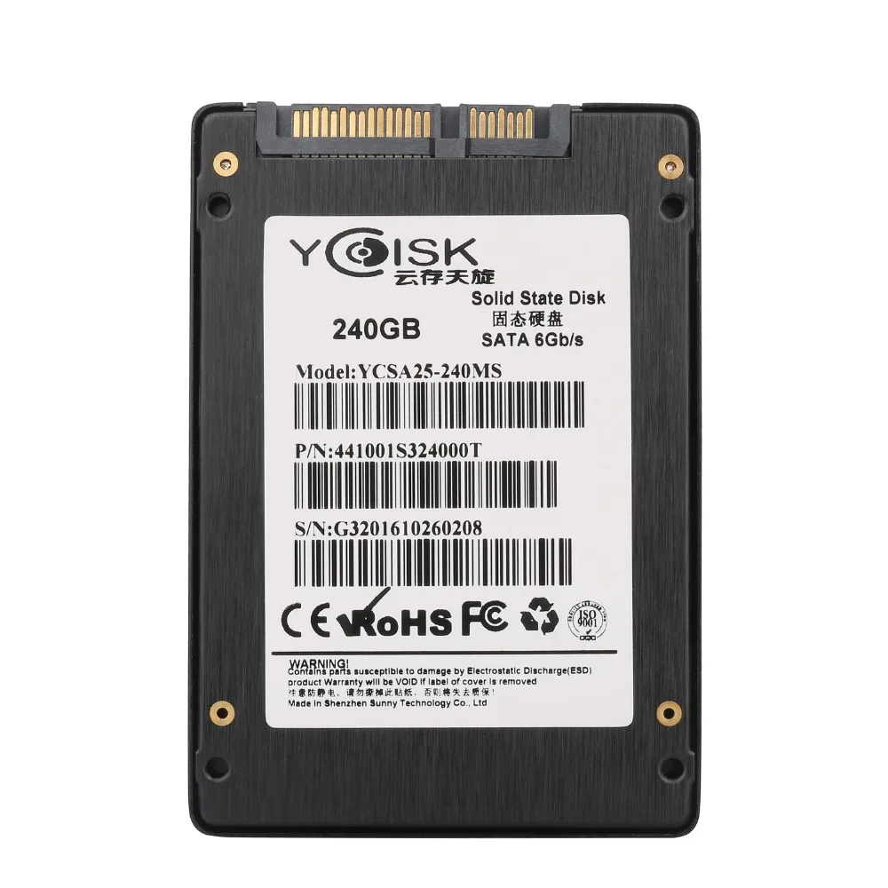 Жесткий диск Goldendsik YCdisk 240 ГБ для ноутбука Dell 250 ГБ|ssd for dell|drive ssdhard drive ssd |