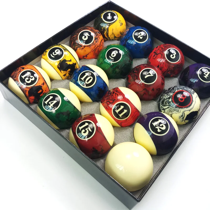 Xmlivet последние 50,8 мм полимерные бильярдные шары для бассейна 16 шт полный набор бильярдные настольные Мячи высокого качества девять битков
