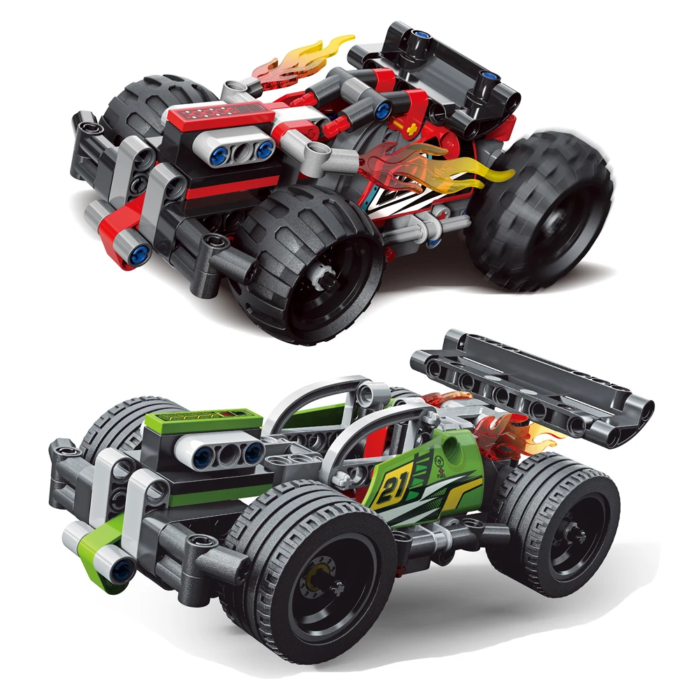 Technic Whack and Bash DECOOL City font b Building b font Blocks Set Bricks Classic font