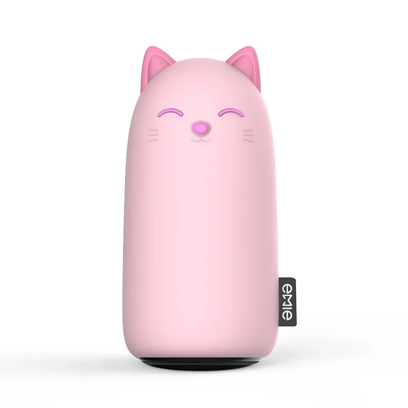 

EMIE Kitten 10000mAh Portable Charger ,5V 2.1A Fast Charging cute Power Bank USB Battery Pack External Battery for iPhone 6 7 8