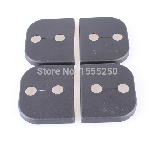 Автоматический дверной замок с пряжкой, амортизирующее устройство pad для geely GX7, SX7, идеально подходит для suzuki SX4, swift, 4 шт./лот, автомобильные аксессуары