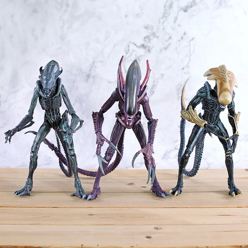 

NECA Alien VS. Predator Arachnoid / Chrysalis / Razor Claws Alien PVC Action Figure Toy
