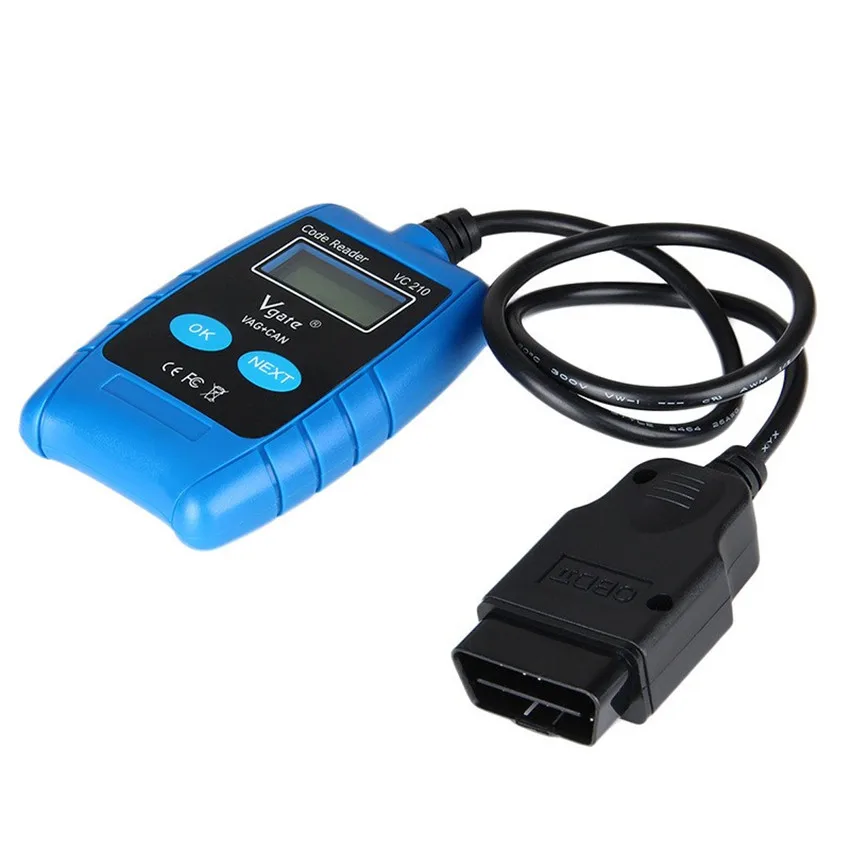 Vgate VC210 OBDII OBD2 код считыватель кодов неисправностей Авто диагностический инструмент