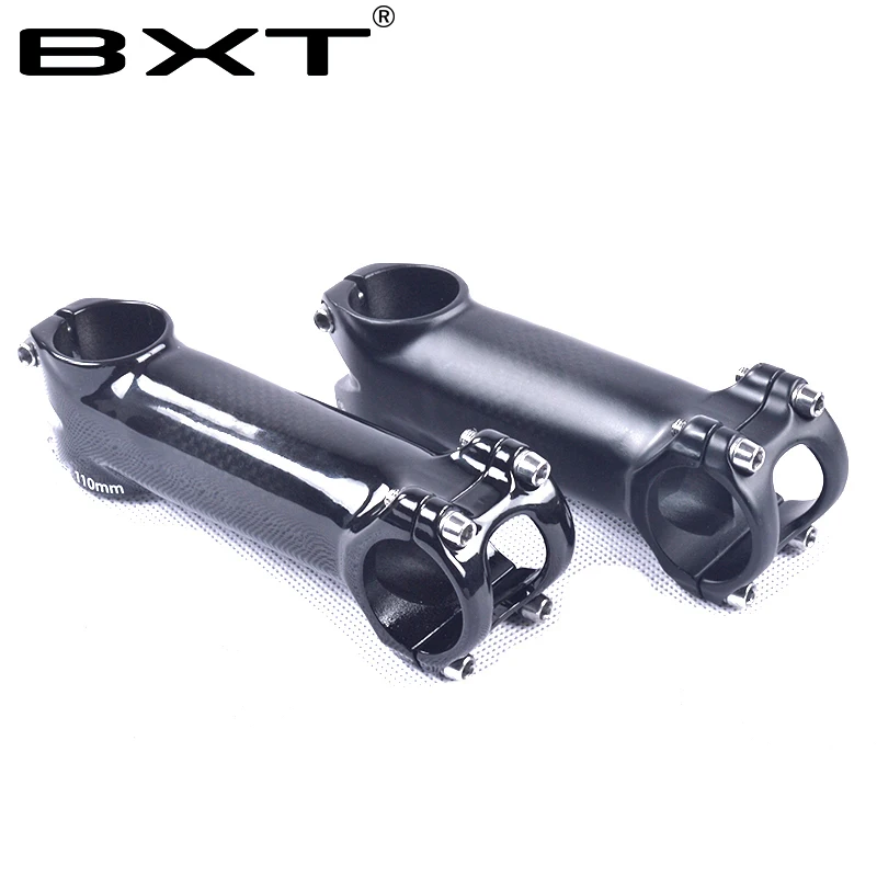 BXT الألومنيوم سبائك الكربون الجذعية 80/90/100/110/120mm دراجة أجزاء MTB الجبلية أو الدراجة الطريق الجذعية دراجة أجزاء اكسسوارات BXT الألومنيوم سبائك الكربون الجذعية 80/90/100/110/120mm دراجة أجزاء MTB الجبلية أو الدراجة الطريق الجذعية دراجة أجزاء اكسسوارات