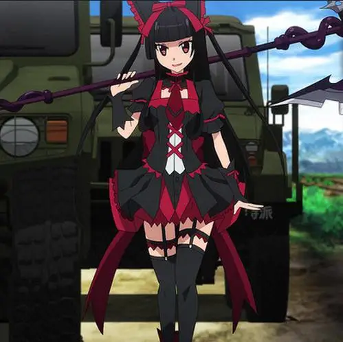 рори меркьюри. рори меркьюри. рори меркьюри аниме. врата там бьются наши воины рори. рори аниме врата.