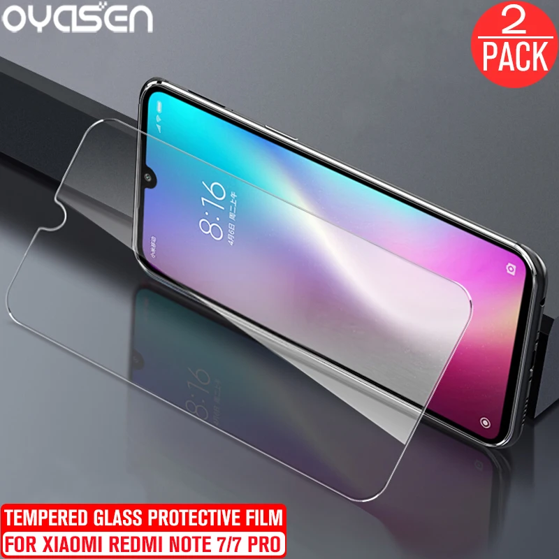 2 шт./лот для Xiaomi Redmi 7 Note Pro защита экрана из закаленного стекла 9H 0 26 мм