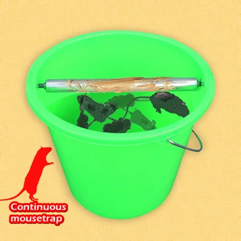 

Continuous capture mouse trap Reusable Roller Bearing Stick Rat Catcher Auto Household Rodent Mice Bait Killer Pest control