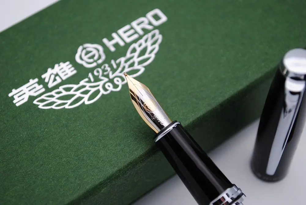 Ручка перьевая Hero 373 в оригинальной коробке|Перьевые ручки| |