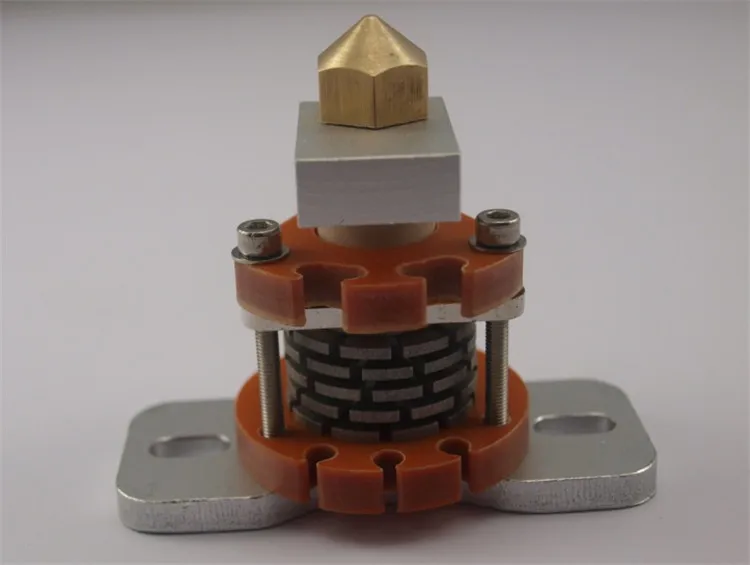 

3 D printer accessory LulzBot/Budaschnozzle hot end 0.35 mm copper nozzle with Resistor heating element 6.8 Ohm