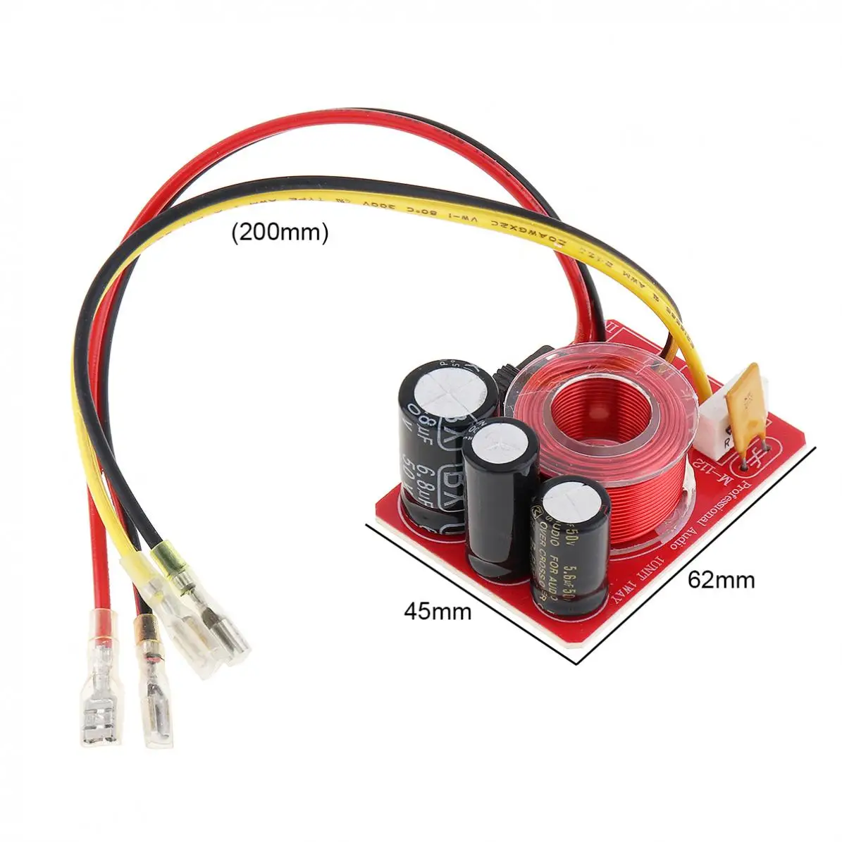 M-112B Solderless Регулируемая частота 80 Вт Mid Tone Divider автомобильный динамик профессиональный автомобильный аудио Чистый Шаг звук делитель