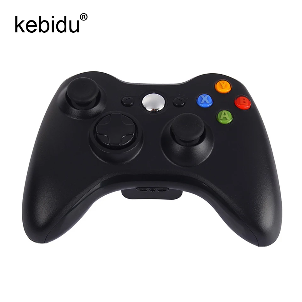 

kebidu 2.4GHz Wireless Gamepad Game Controller Joystick with 30-foot Range for Xbox 360 Console