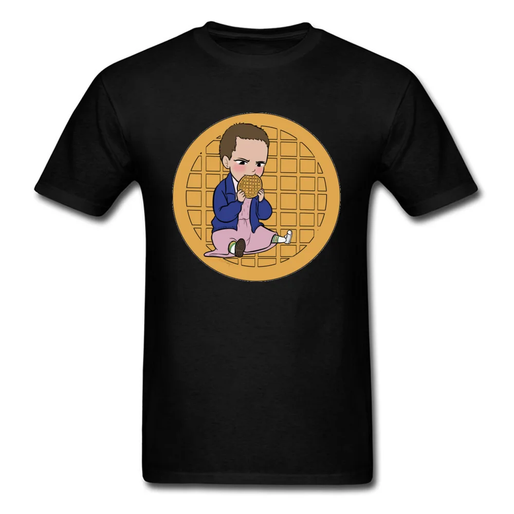 

Lasting Charm Stranger Egg Shirt Men Stranger Things Sports T-shirt Black Cute Tshirt Waffles Top Adventure Game
