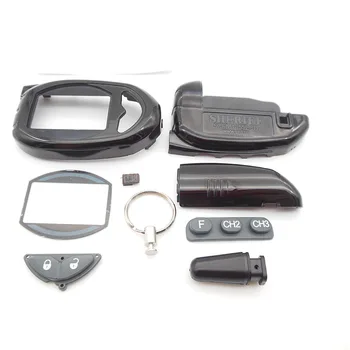 

Free shipping zx-1050 case keychain for Sheriff ZX1050 LCD remote control starter /FM transmitter