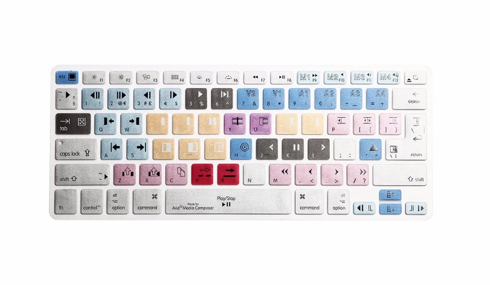 Для iPhone iMac Macbook Pro Air retina 13 15 KC Avid Media player клавиатура экран Обложка A1278 | Компьютеры и
