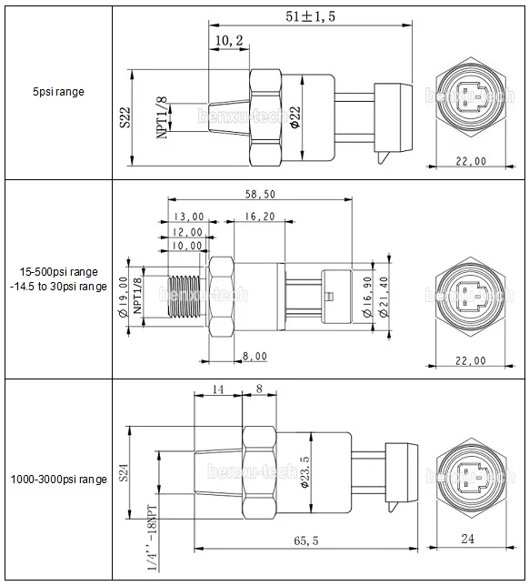 pressure transducer transmitter