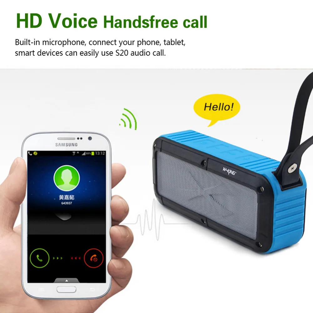 FM NFC TF Waterproof Bicycle Mounted Bluetooth Speaaker  (5)
