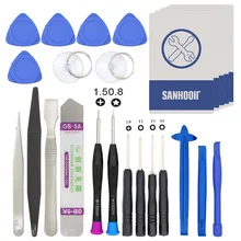 25в1 набор инструментов для ремонта мобильного телефона Spudger Pry Набор отверток для Android Xiaomi Redmi HUAWEI mate Honor OnePlus