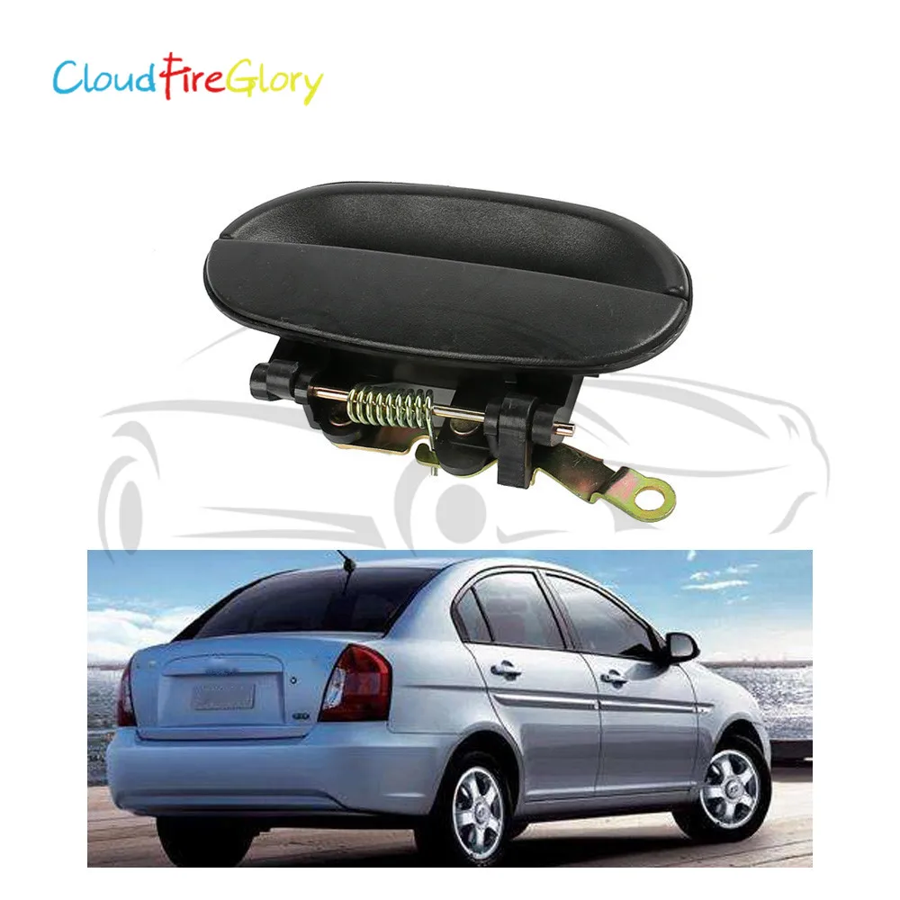 

CloudFireGlory 83660-22000 Black Car Rear Right Outside Exterior Door Handle For Hyundai Accent 1995-1999