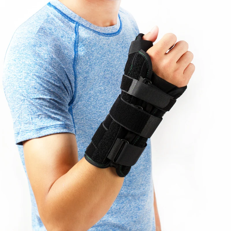 Медицинская шина для большого пальца защита больших пальцев с накатанной головкой Поддержка бандажа колено протектор для повреждения палец, запястье совместных растяжения