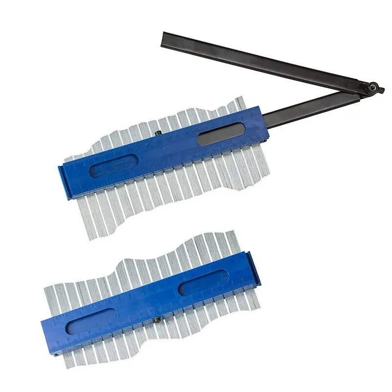 

2 in 1 2x200mm Profile Copy Gauge Contour Gauge Duplicator Wood Marking Tool Tiling Laminate Tiles General Tools