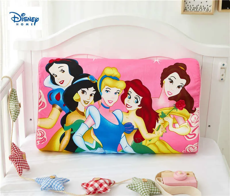 Disney princess pillows for kids bedding health LATEX pillow neck