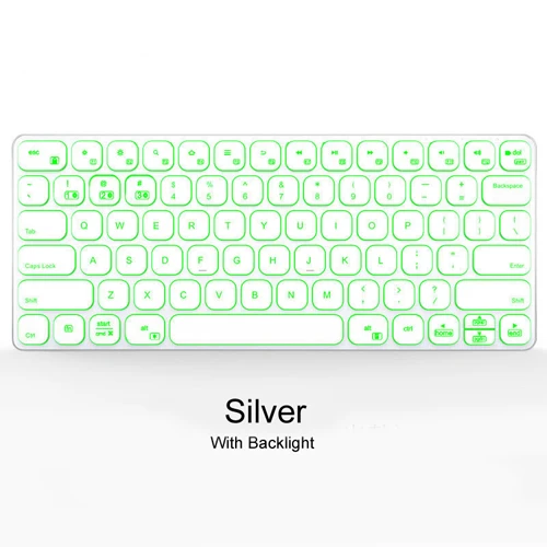 B.O.W Bluetooth Backlit ( Backlight) Keyboard, Aluminum Ultra thin