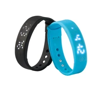 Neue Ankunft A6 smartband mit computer und mobile app schrittzähler smart armband schlaf-monitor fitness tracker band smartwatch