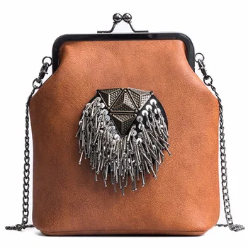 

Messenger Bags for Women Quality PU Leather Tassel Fashion Handbags 2018 New Arrival INS Style Crossbody Chains Shoulder Bags