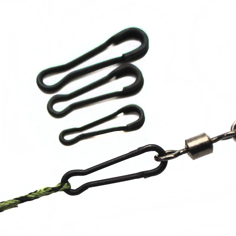 20 Karpfenangeln Angelgerät Wirbel Quick Change Clip Rig Ringe Links Loops Satz 20 Karpfenangeln Angelgerät Wirbel Quick Change Clip Rig Ringe Links Loops Satz