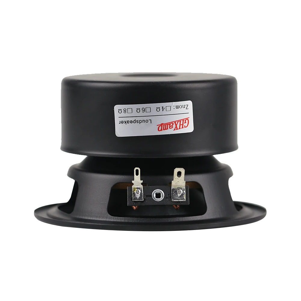 GHXAMP HIFI 4 INCH 70W Woofer Mediant Speaker low-frequency HIFI Desktop Bookshelves Home Theater Bass Speaker 1PCS