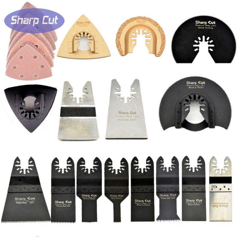 

20%OFF! 40pcs Kit Oscillating Multitools Saw Blades Accessories fit for Multimaster power tool as Fein,Dremel,AGE,Bosch etc
