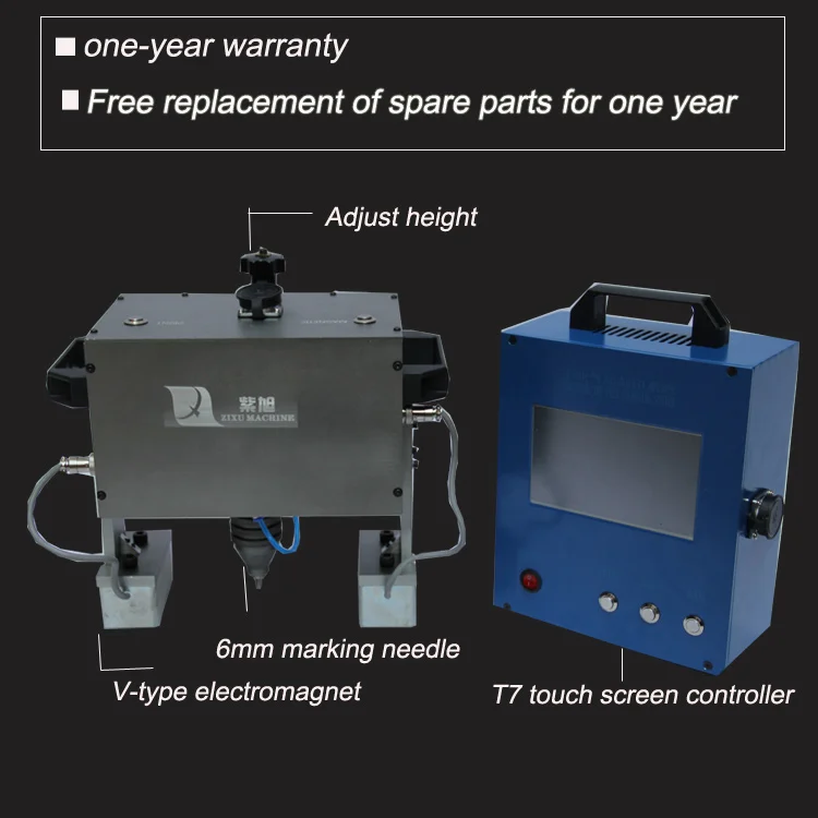 Металлическая пневматическая маркировочная машина с ЧПУ портативная ударно-точечная маркировка
