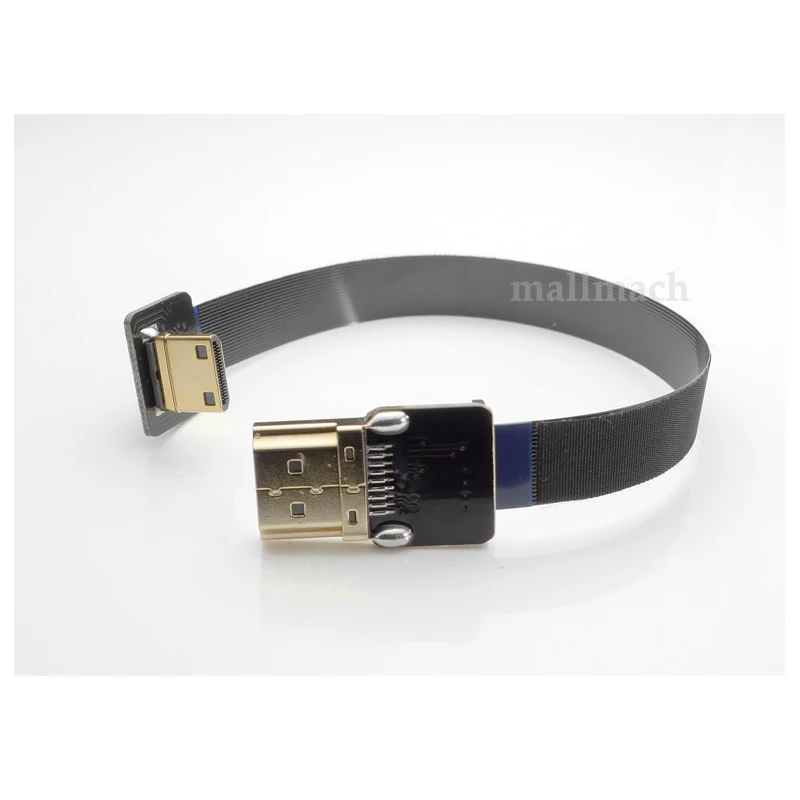 

10cm Hdmi to Mini cable HDMI standard to HDMI mini soft Line Aerial FPV dedicated