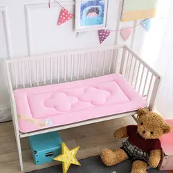 65x120 см Портативный Детские, для малышей кроватки и малышей покрытие матраса дышащая одна сторона лето еще