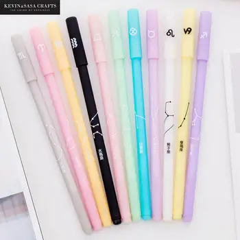 

12Pcs/Set Gel Pen Cute Pen Stationery Kawaii School Supplies Gel Ink Pen School Stationery Office Suppliers Pen Kids Gift Office