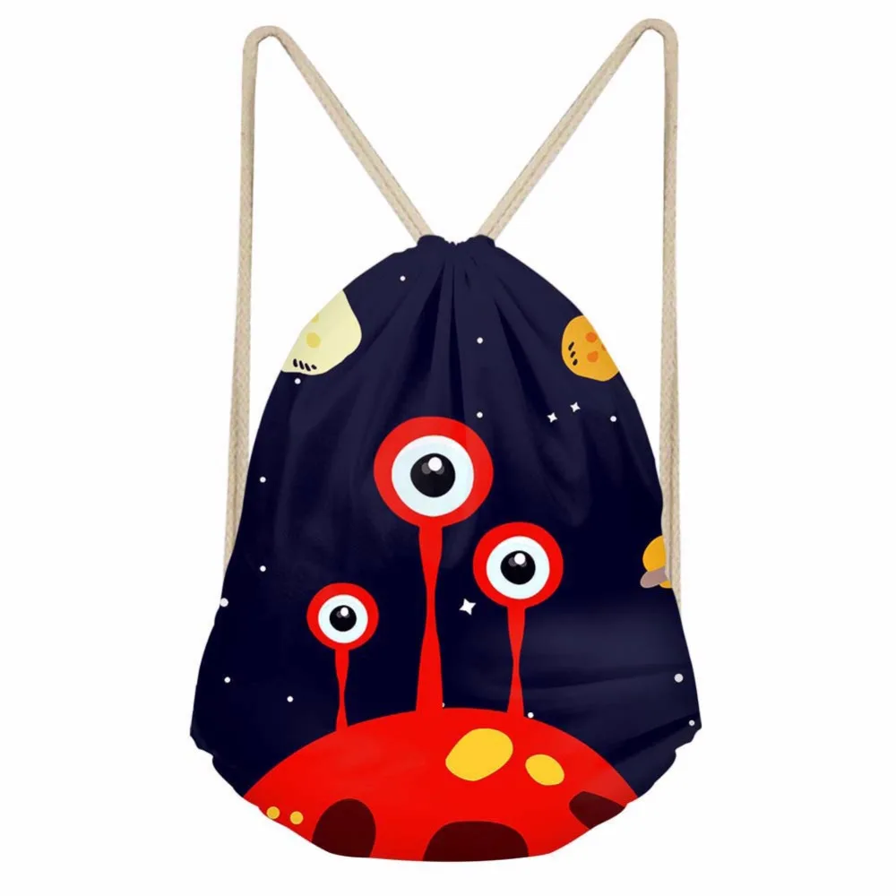 Noisydesigns Забавные Симпатичные коробки цвет Drawstring сумка Для женщин рюкзак для девочек-подростков Cinch Карманный спорт дорожные сумки