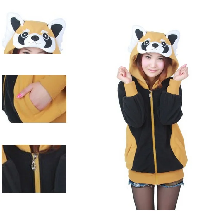 Толстовки с длинным рукавом и капюшоном на молнии|sweatshirt long sleeve|women hoodiesraccoon sweatshirt |