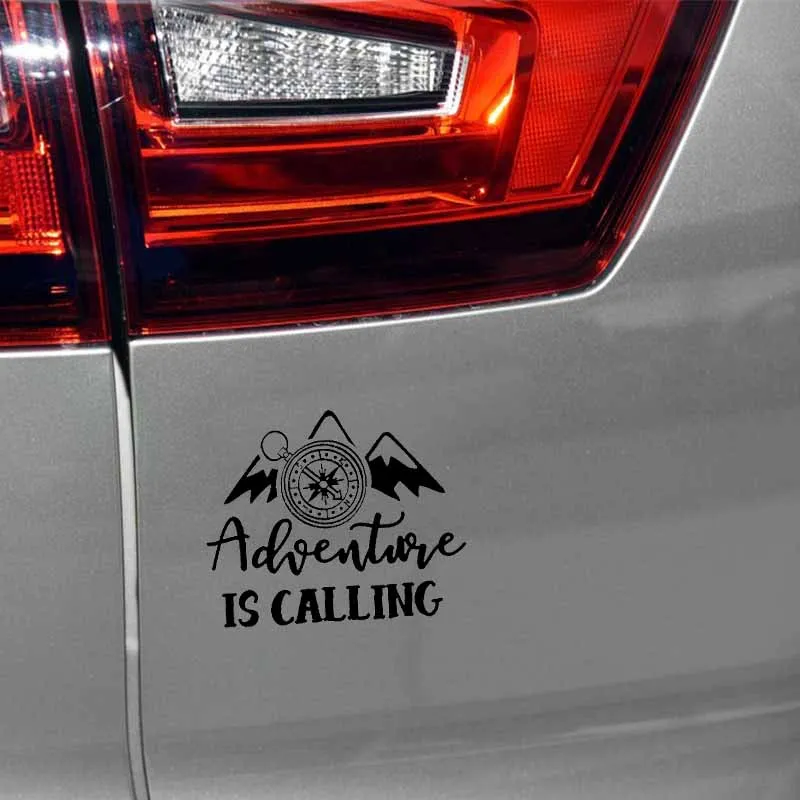 YJZT 17 8 см * 14 5 виниловые наклейки для автомобиля мотоцикла с надписью Adventure Is call