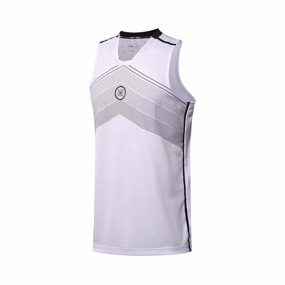 Günstige (Freiheit) li Ning Männer Wade Basketball Anzüge 100% Polyester Slim Fit Futter Sport Uniform T shirt Shorts Sets AATN001 MSY171