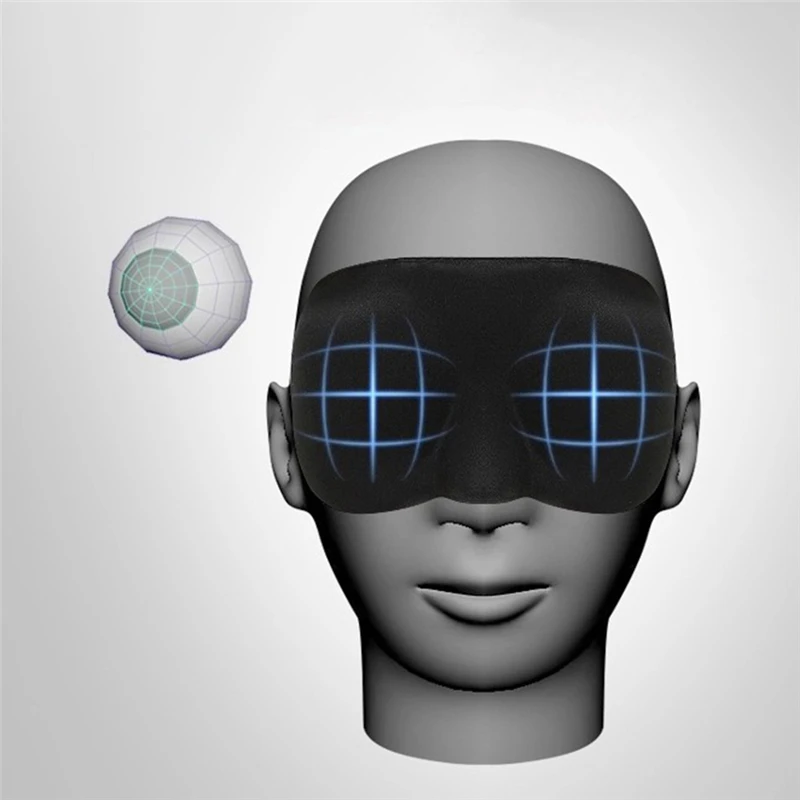 3D мягкая маска для сна для глаз с мягким покрытием для отдыха и путешествий легкая повязка для сна для мужчин и женщин