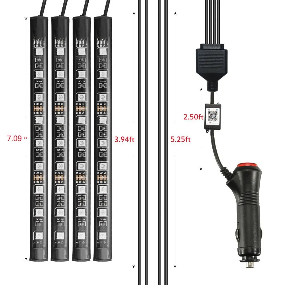 car styling led ambient strip (25)