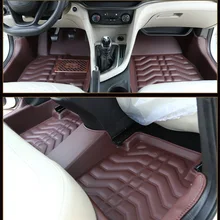 Myfmat кожаные автомобильные коврики для TOYOTA 86 Fortuner Previa Sienna Venza Liteace YARiS L Стильный Модный