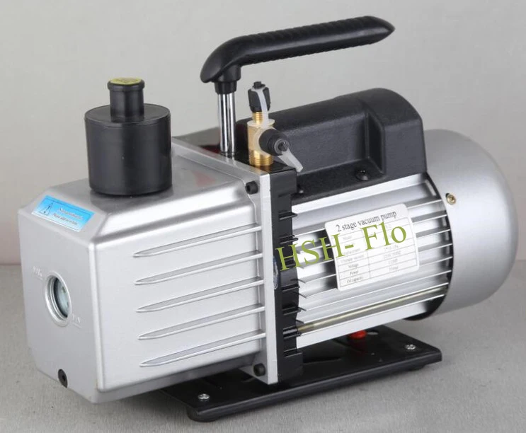 Double Stage 6cfm Rotary Vane Air Conditioning Vacuum Pump Hvac Air Ac