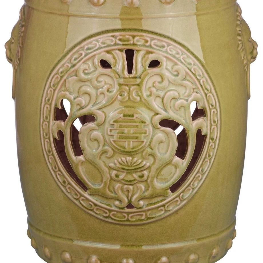 Dragon Coin Garden Stool (1)