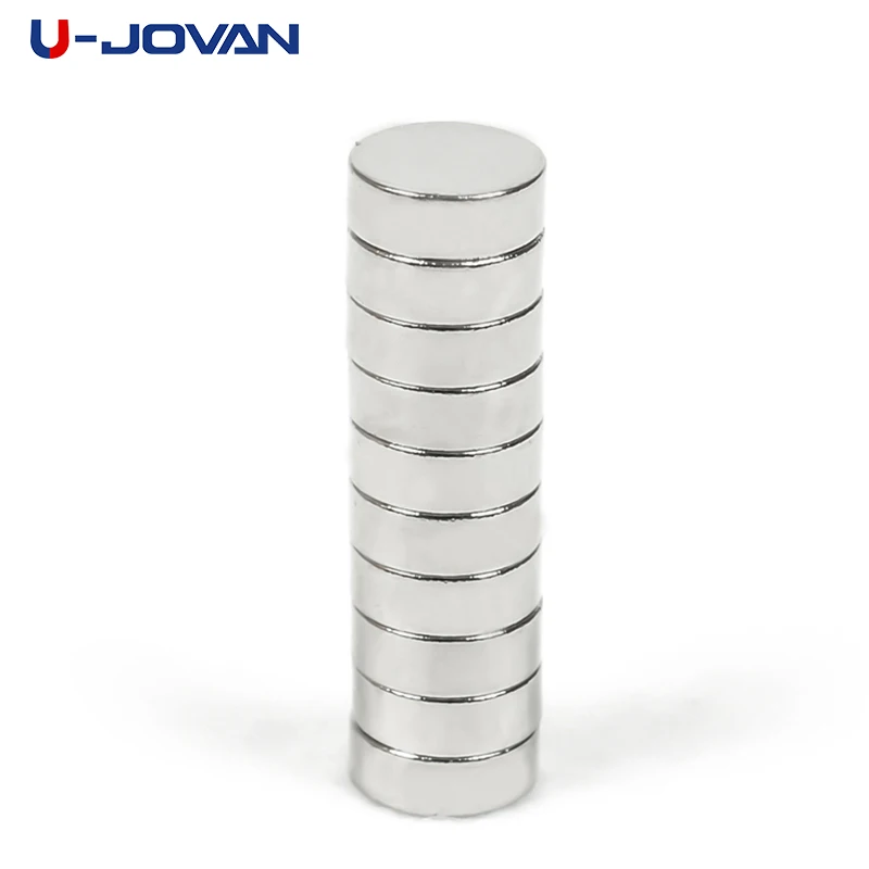 

U-JOVAN 10pcs 8 x 3 mm N35 Small Mini Disc 8*3 Powerful Round Rare Earth Neodymium Magnets