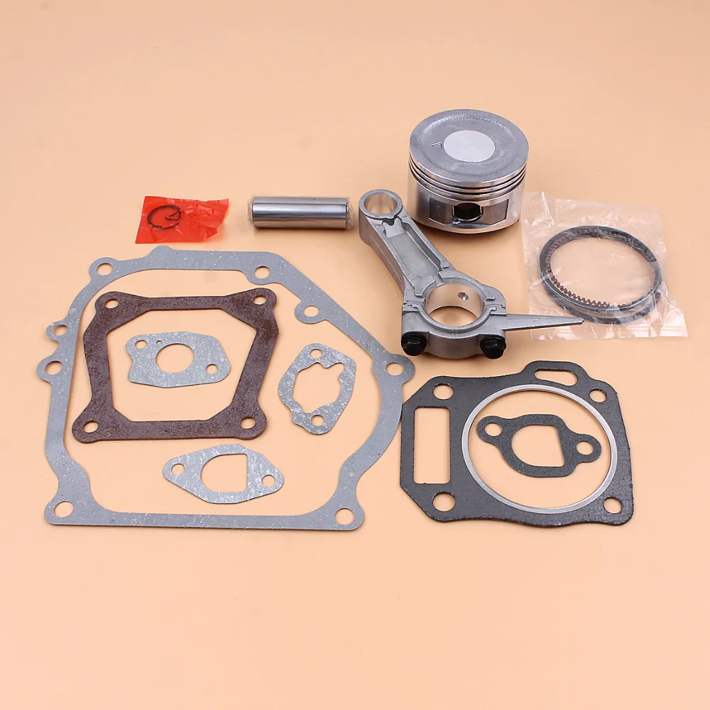 68MM Piston Ring Connecting Rod Engine Full Gasket Set For HONDA GX160 GX 160 5.5HP 4-Cycle Gas Engine Generator Water Pump 6