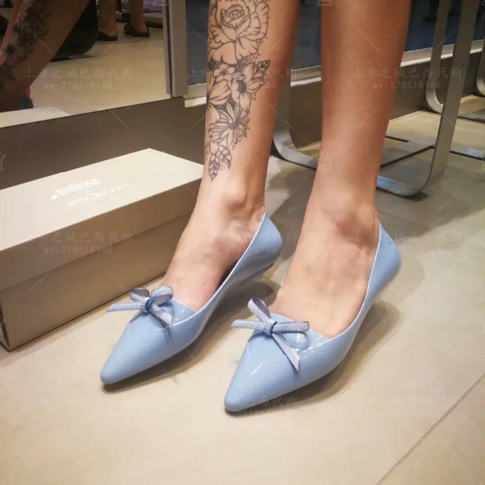 

Melissa Shoes Solid 2019 New Women Flat Sandals Brand Melissa Adulto Shoes For Women Jelly Sandals Female Jelly Shoes Mulher