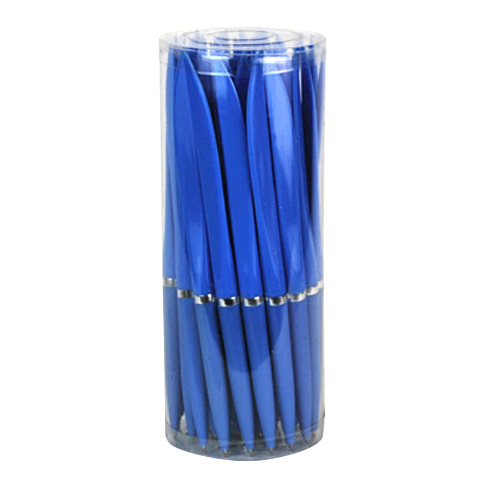 10 шт./партия, 0,5 мм, синие чернила, офисная работа, Студенческая ручка, экспресс-, Плоский Тип ножа, шариковая ручка