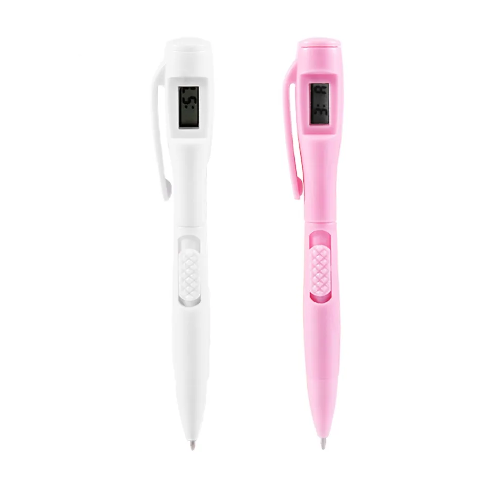 

Digital Watch Ballpoint Pen Electronic Clock Student Test Pen Stationery Servants Private Dedicated Test For Office School