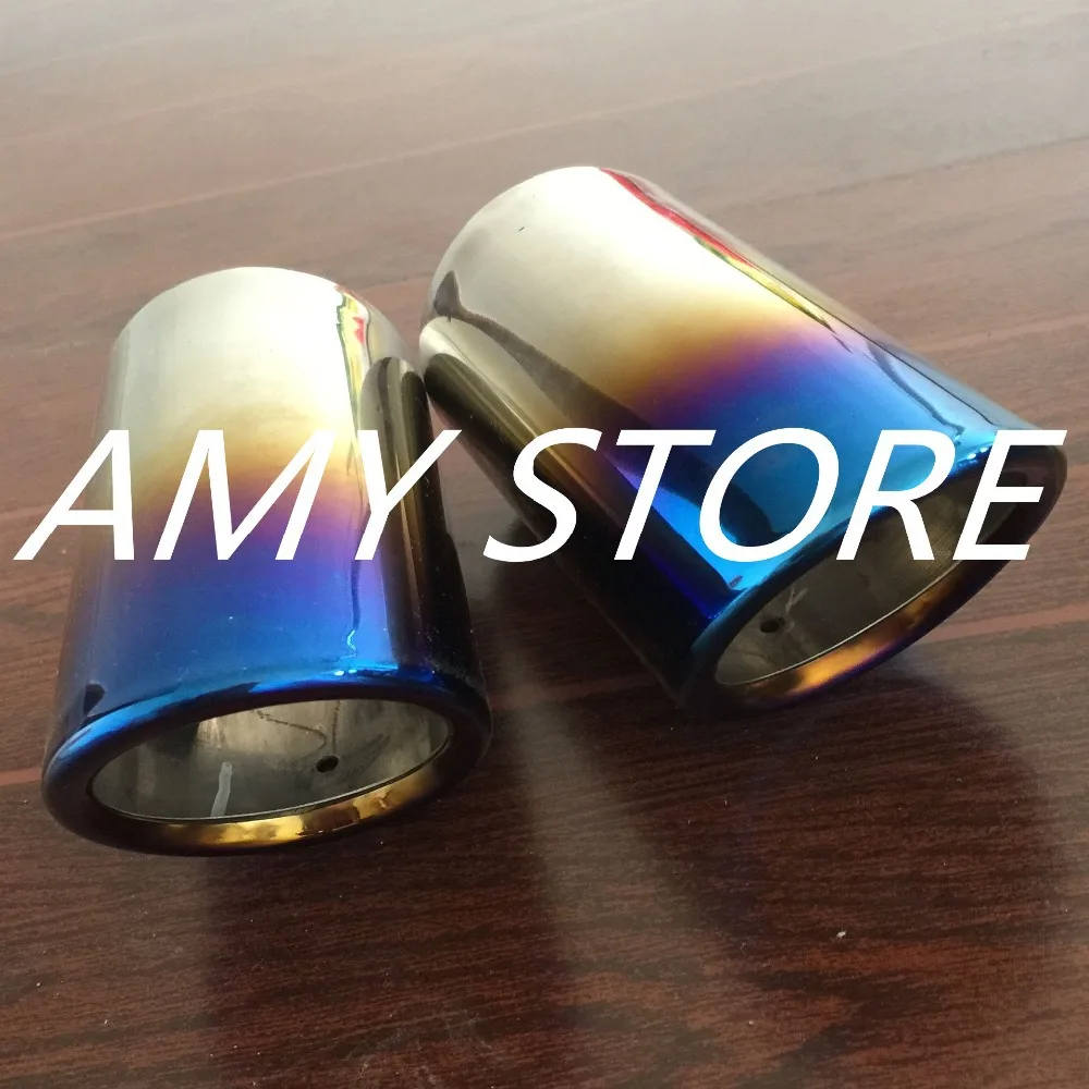

Bluing Muffler Exhaust Pipe Tip FOR BMW E90 E92 325 328 i 325i 328i 3 Series